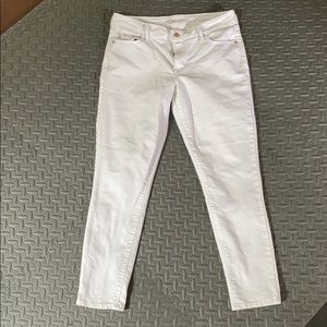 Old Navy White Super Skinny